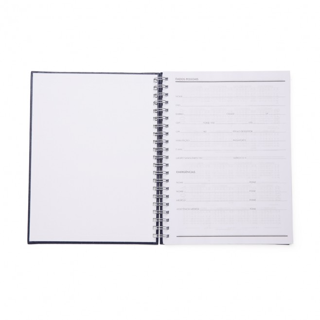 Caderno de Couro Sintético Personalizado com Logo Caderno de Couro Sintético Personalizado com Logo