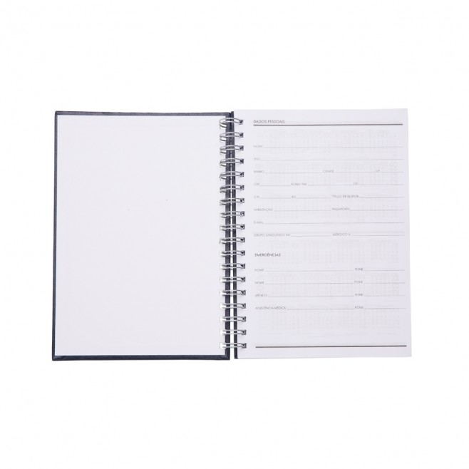 Caderno de Couro Sintético Personalizado Caderno de Couro Sintético Personalizado