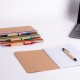 Caderno Ecológico A5 Com Caneta Personalizado Caderno Ecológico A5 Com Caneta Personalizado
