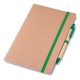 Caderno Ecológico A5 Com Caneta Personalizado Caderno Ecológico A5 Com Caneta Personalizado