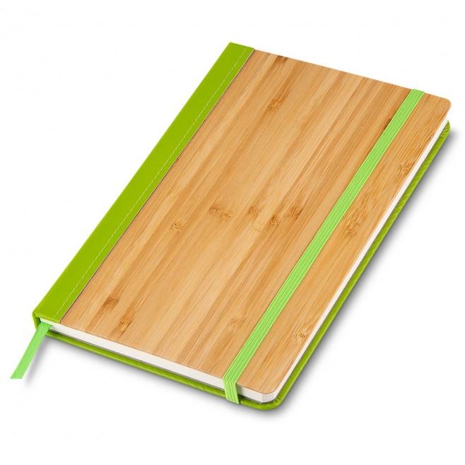 Caderno Ecológico Com Capa de Bambu Personalizado Caderno Ecológico Com Capa de Bambu Personalizado