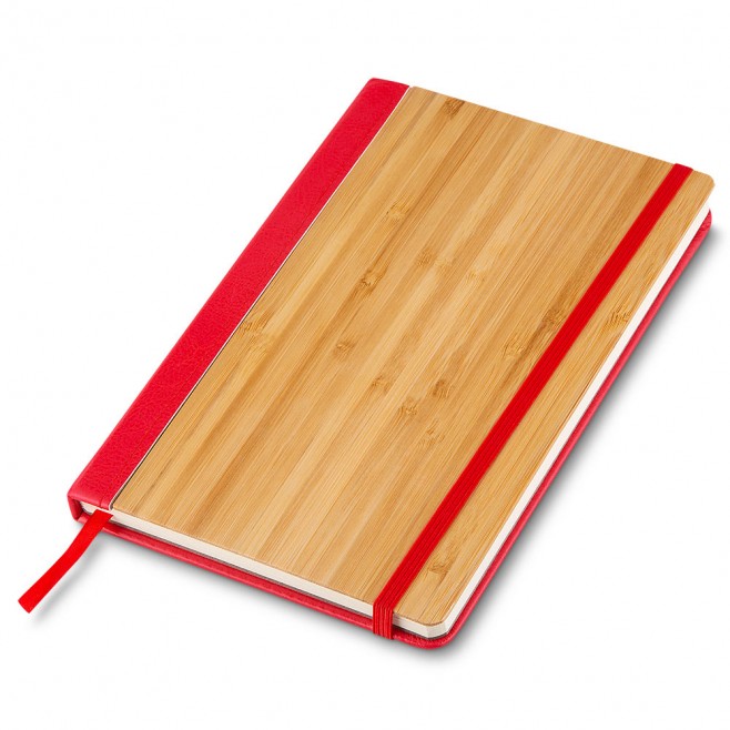 Caderno Ecológico Com Capa de Bambu Personalizado Caderno Ecológico Com Capa de Bambu Personalizado