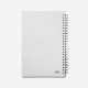 Caderno Espiral A5 Em PP Com Folhas Pautadas Recicladas Personalizado Caderno Espiral A5 Em PP Com Folhas Pautadas Recicladas Personalizado