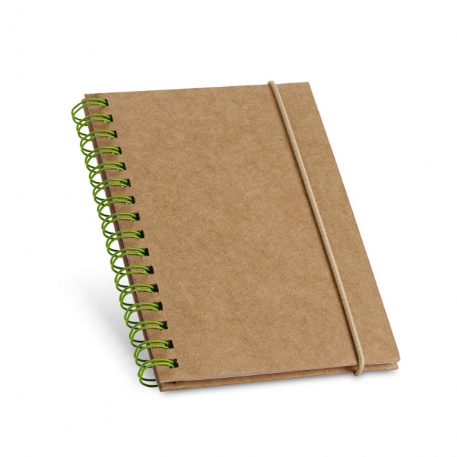 Caderno Papel Reciclado Wire-o Personalizado Caderno Papel Reciclado Wire-o Personalizado