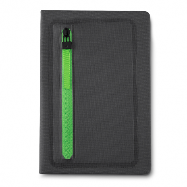 Caderno Para Anotação Com Porta Objetos Caderno Para Anotação Com Porta Objetos