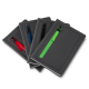 Caderno Para Anotação Com Porta Objetos Caderno Para Anotação Com Porta Objetos