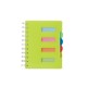 Caderno Pequeno com Divisórias Personalizado Caderno Pequeno com Divisórias Personalizado