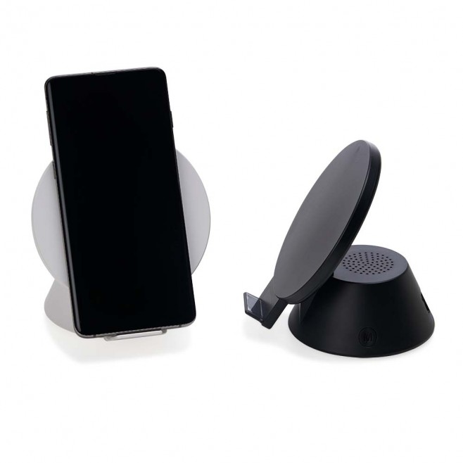 Caixa de Som com Carregador por Indução Personalizada Caixa de Som com Carregador por Indução Personalizada