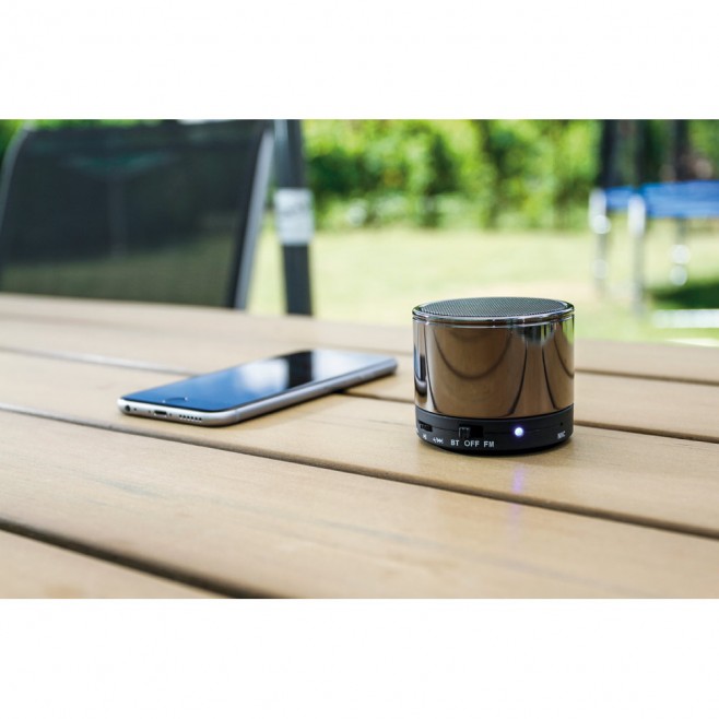 Caixa de Som com Microfone para Brinde Caixa de Som com Microfone para Brinde