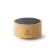 Caixa de Som em Bambu c/ Microfone Personalizada Caixa de Som em Bambu c/ Microfone Personalizada