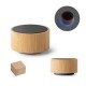Caixa de Som em Bambu c/ Microfone Personalizada Caixa de Som em Bambu c/ Microfone Personalizada
