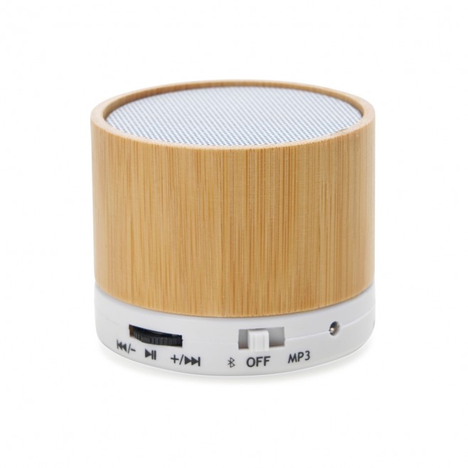 Caixa de Som Multimídia em Bambu Personalizada Caixa de Som Multimídia em Bambu Personalizada