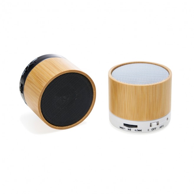Caixa de Som Multimídia em Bambu Personalizada Caixa de Som Multimídia em Bambu Personalizada