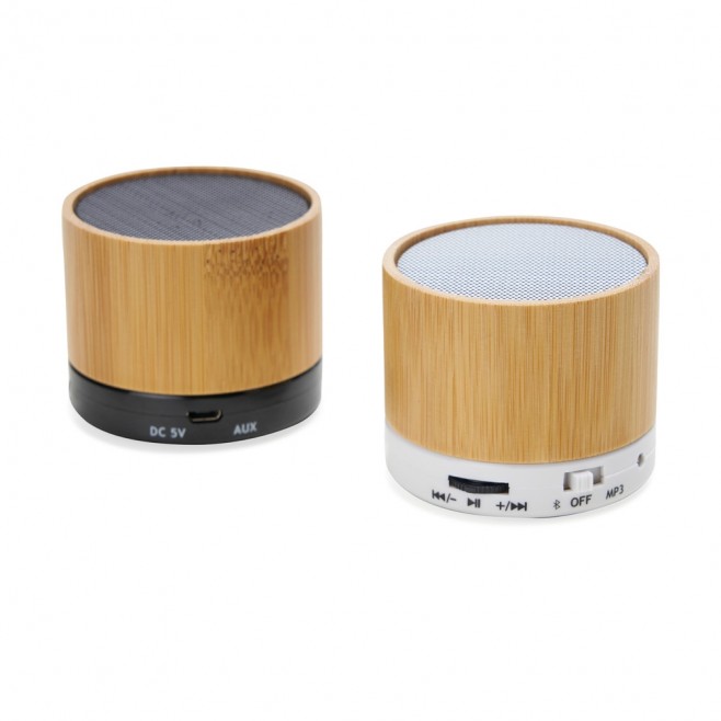 Caixa de Som Multimídia em Bambu Personalizada Caixa de Som Multimídia em Bambu Personalizada