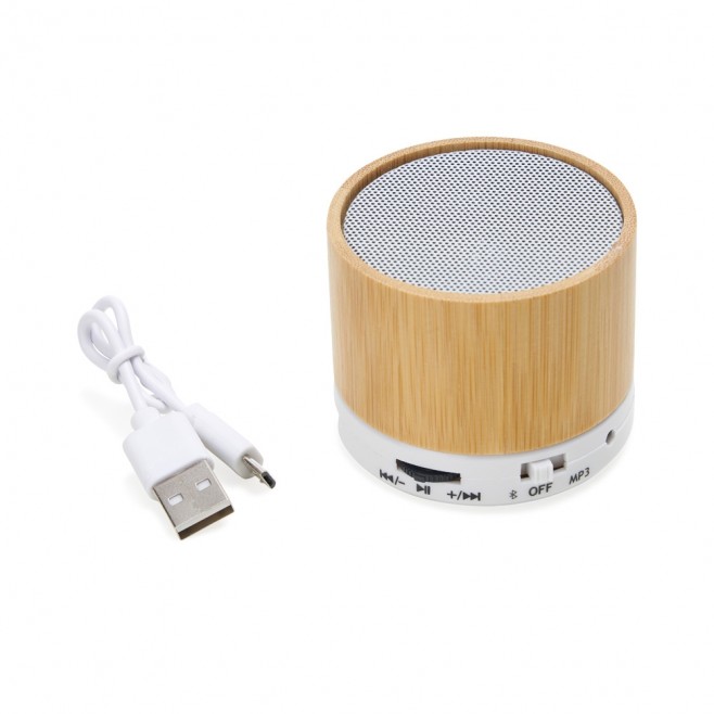 Caixa de Som Multimídia em Bambu Personalizada Caixa de Som Multimídia em Bambu Personalizada