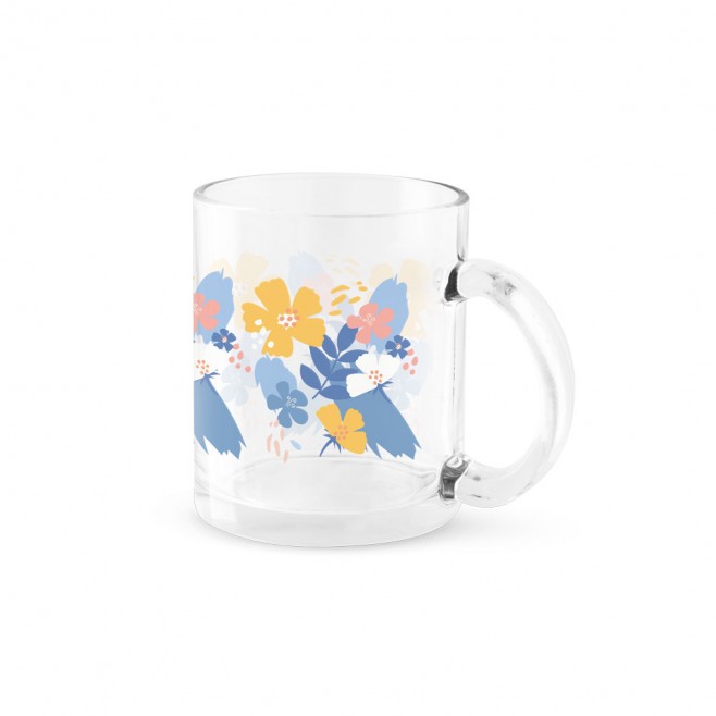 Caneca de Vidro 350ml Personalizada Caneca de Vidro 350ml Personalizada