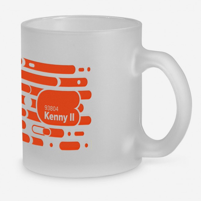 Caneca de Vidro Fosco 340ml Personalizada Caneca de Vidro Fosco 340ml Personalizada
