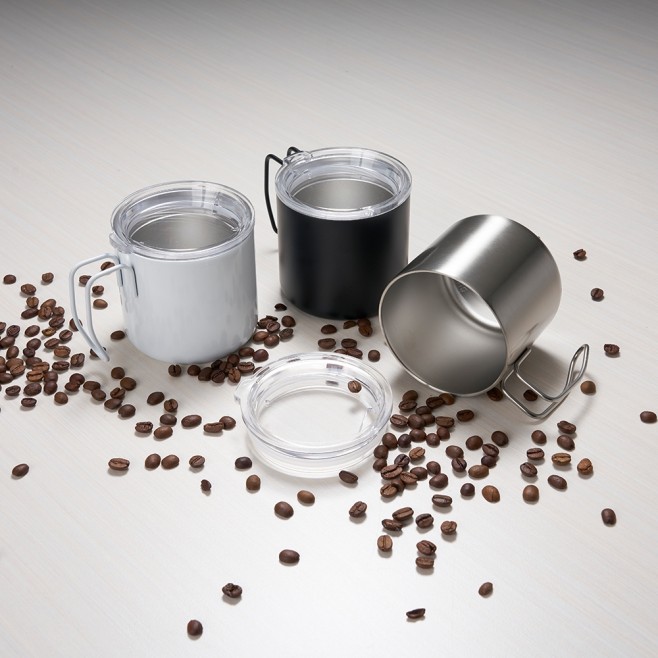 Caneca Inox Parede Dupla 350 ml Personalizada Caneca Inox Parede Dupla 350 ml Personalizada
