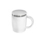 Caneca Plástica Com Aço Inox 400ml Personalizada com Logo Caneca Plástica Com Aço Inox 400ml Personalizada com Logo