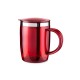 Caneca Plástica Com Aço Inox 400ml Personalizada com Logo Caneca Plástica Com Aço Inox 400ml Personalizada com Logo