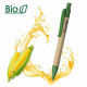 Caneta Corpo em Kraft Personalizada com Logo Caneta Corpo em Kraft Personalizada com Logo