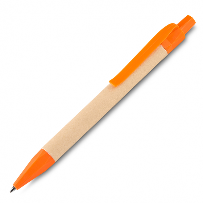 Caneta Corpo em Kraft Personalizada com Logo Caneta Corpo em Kraft Personalizada com Logo