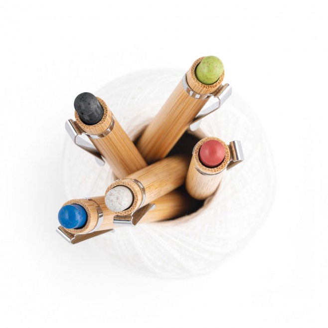 Caneta de Bambu e Fibra de Trigo Personalizada Caneta de Bambu e Fibra de Trigo Personalizada