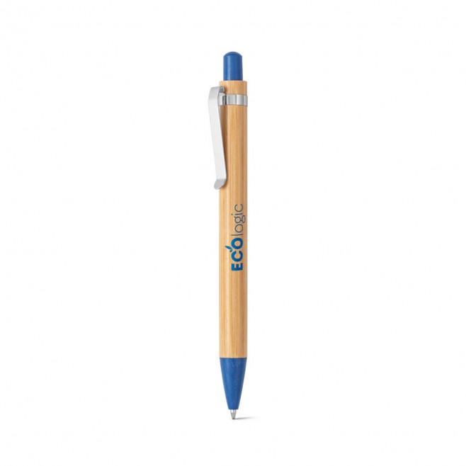 Caneta de Bambu e Fibra de Trigo Personalizada Caneta de Bambu e Fibra de Trigo Personalizada