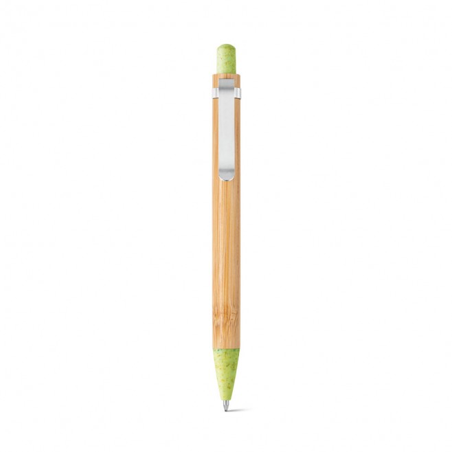 Caneta de Bambu e Fibra de Trigo Personalizada Caneta de Bambu e Fibra de Trigo Personalizada