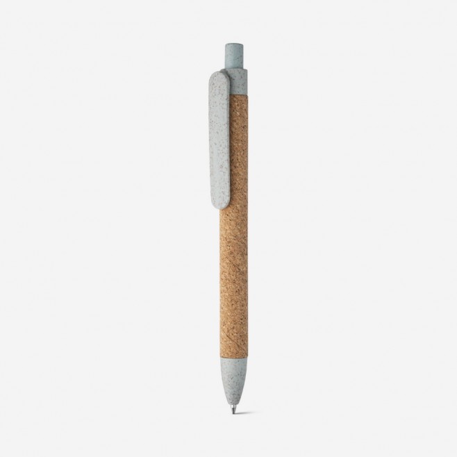 Caneta de Cortiça e Fibra de Trigo Personalizada Caneta de Cortiça e Fibra de Trigo Personalizada