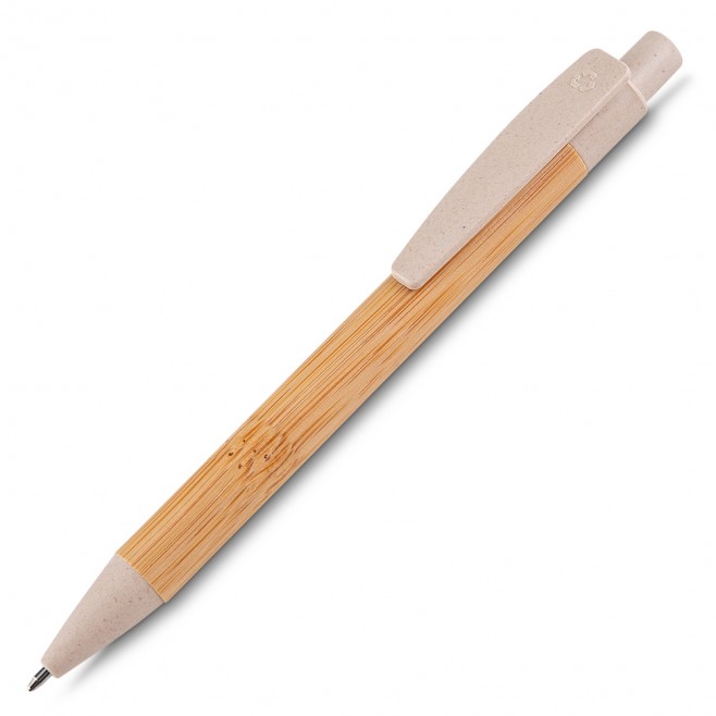 Caneta Ecológica de Bambu com Estojo Personalizada Caneta Ecológica de Bambu com Estojo Personalizada