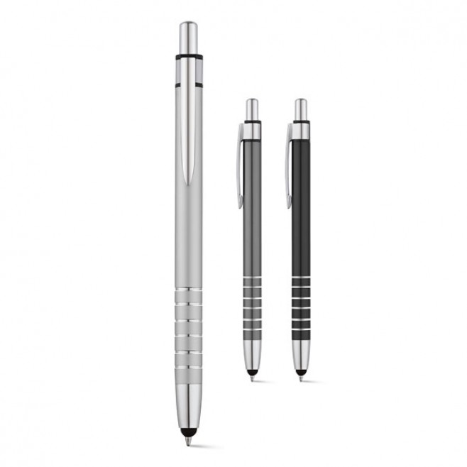 Caneta Esferográfica Metalizada Com Ponteira Touch Personalizada Caneta Esferográfica Metalizada Com Ponteira Touch Personalizada