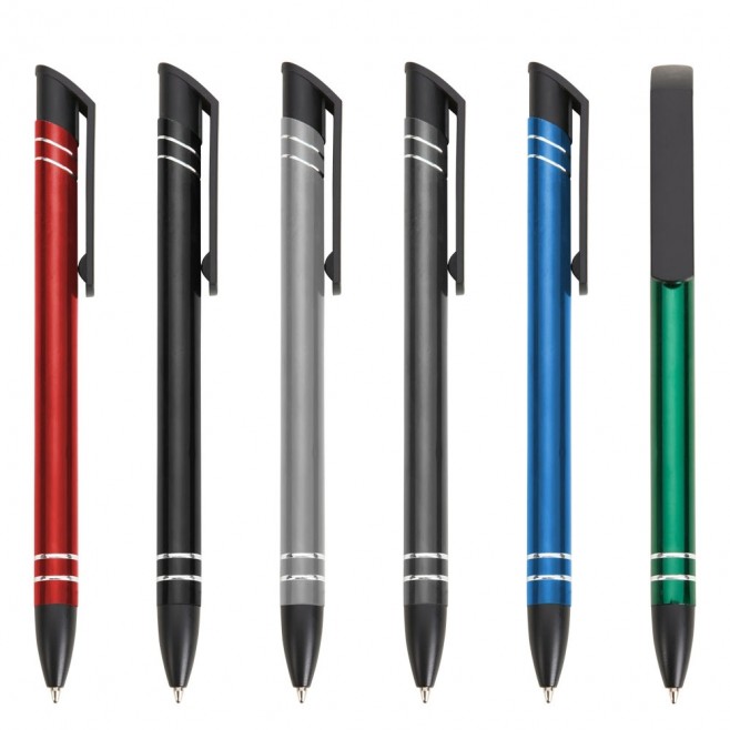 Caneta Esferográfica Semimetal Personalizada Caneta Esferográfica Semimetal Personalizada