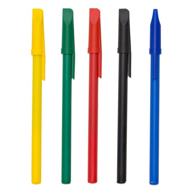 Caneta Plástica Com Tampa Personalizada Com Logotipo da Empresa Caneta Plástica Com Tampa Personalizada Com Logotipo da Empresa