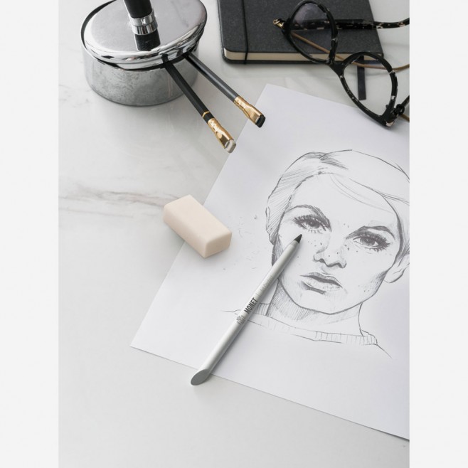 Caneta Sem Tinta em Alumínio Com Ponta de Liga Metálica e Grafite Personalizada Caneta Sem Tinta em Alumínio Com Ponta de Liga Metálica e Grafite Personalizada