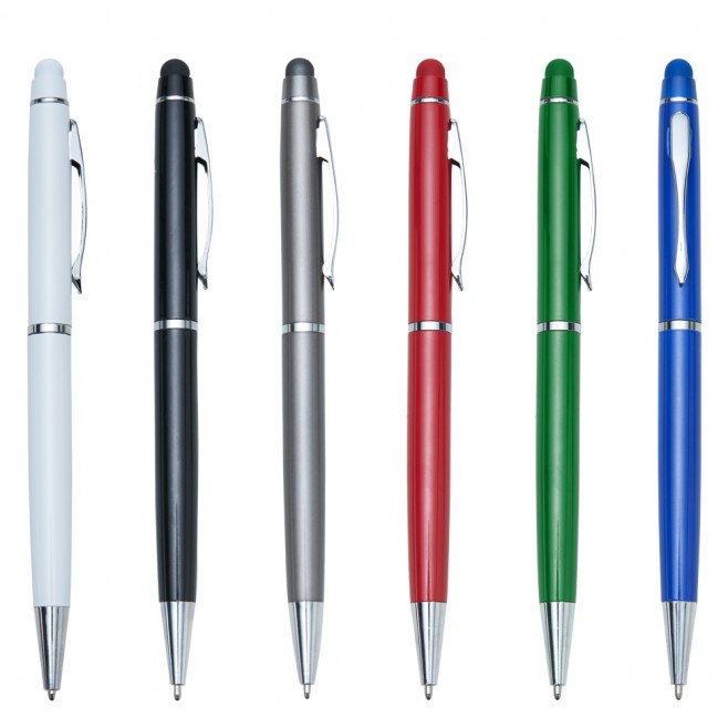 Caneta Semimetal Touch Personalizada com Logo Caneta Semimetal Touch Personalizada com Logo