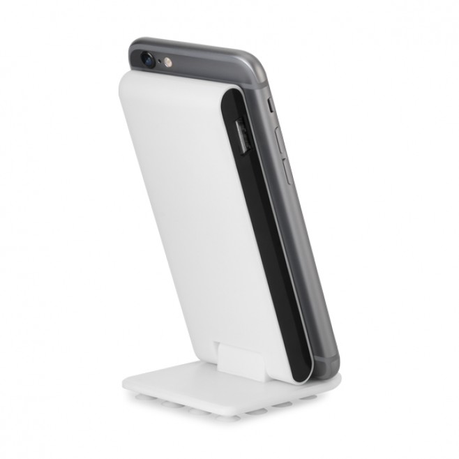 Carregador Portátil Com Base e Suporte Para Celular Carregador Portátil Com Base e Suporte Para Celular