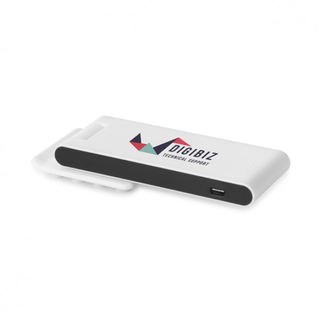 Carregador Portátil Com Base e Suporte Para Celular Carregador Portátil Com Base e Suporte Para Celular