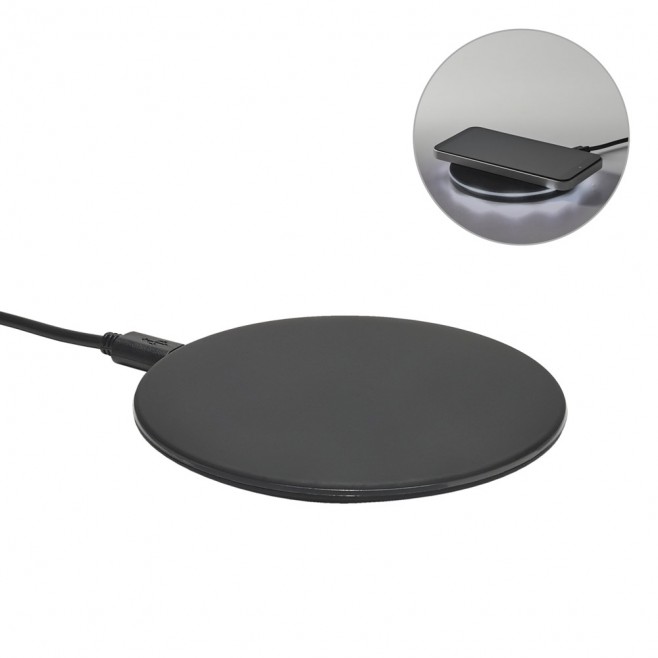Carregador Wireless com Logo Carregador Wireless com Logo