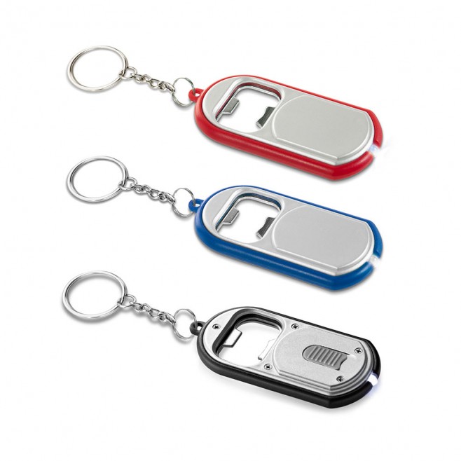 Chaveiro Com Abridor de Garrafas e Lanterna de Led Personalizado Com Logotipo Chaveiro Com Abridor de Garrafas e Lanterna de Led Personalizado Com Logotipo