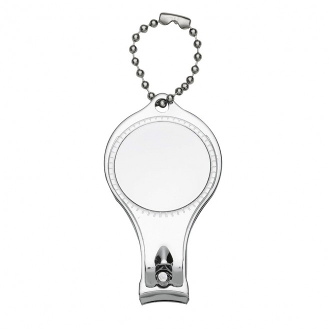 Chaveiro Cortador de Unha de Metal Personalizado Com Abridor de Garrafas Chaveiro Cortador de Unha de Metal Personalizado Com Abridor de Garrafas