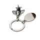 Chaveiro de Metal 3D Formato Avião Personalizado Para Brindes Chaveiro de Metal 3D Formato Avião Personalizado Para Brindes