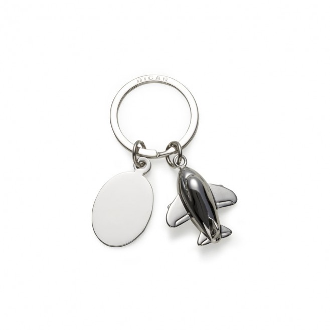 Chaveiro de Metal 3D Formato Avião Personalizado Para Brindes Chaveiro de Metal 3D Formato Avião Personalizado Para Brindes