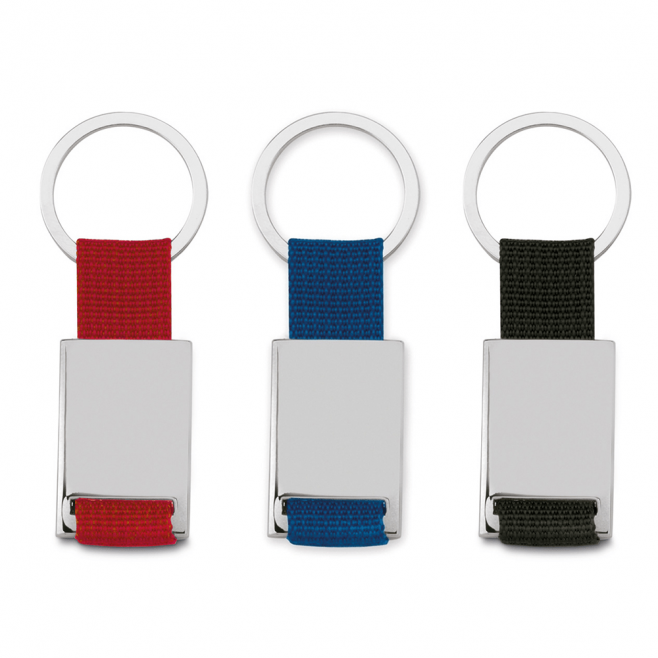 Chaveiro de Metal Com Fivela de Nylon Chaveiro de Metal Com Fivela de Nylon