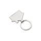 Chaveiro de Metal Personalizado Formato Casa Chaveiro de Metal Personalizado Formato Casa