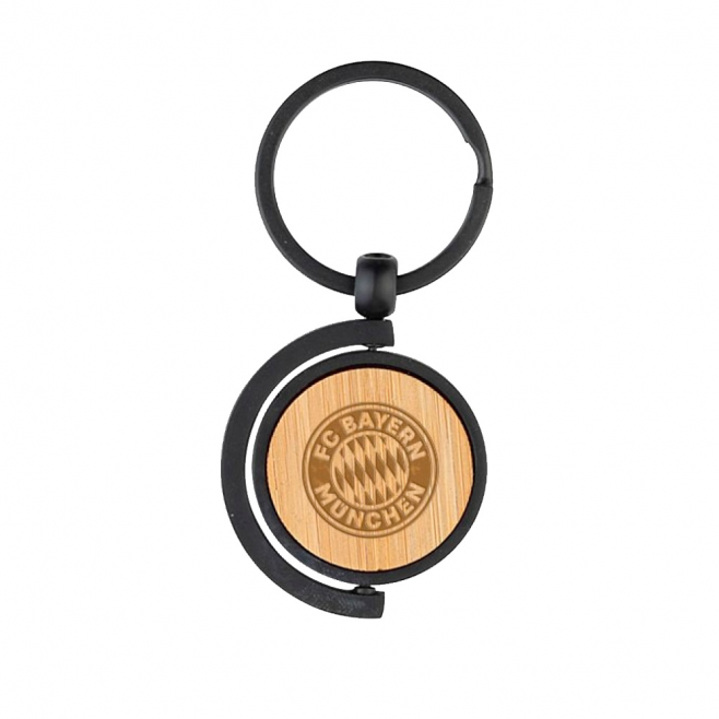 Chaveiro em Metal e Bambu Personalizado Chaveiro em Metal e Bambu Personalizado