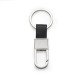 Chaveiro Metal e Couro Personalizado Com Mosquetão Chaveiro Metal e Couro Personalizado Com Mosquetão