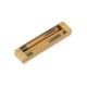 Conjunto Caneta e Lapiseira Bambu Personalizado com Logo Conjunto Caneta e Lapiseira Bambu Personalizado com Logo