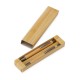 Conjunto Caneta e Lapiseira Bambu Personalizado com Logo Conjunto Caneta e Lapiseira Bambu Personalizado com Logo