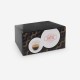 Conjunto Para Café Expresso Em Vidro Isotérmico Personalizado Conjunto Para Café Expresso Em Vidro Isotérmico Personalizado